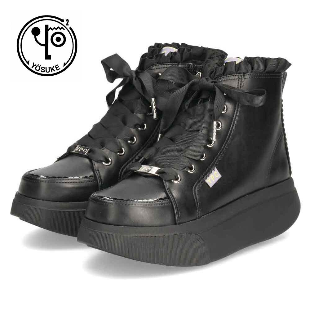 YOSUKE（ヨースケ） レディース 厚底スニーカー 3E 幅広 4450062