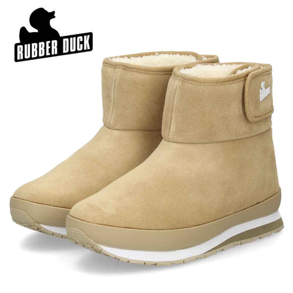 ショートブーツ レディース 撥水 防寒 本革 ベルクロ マジックテープ