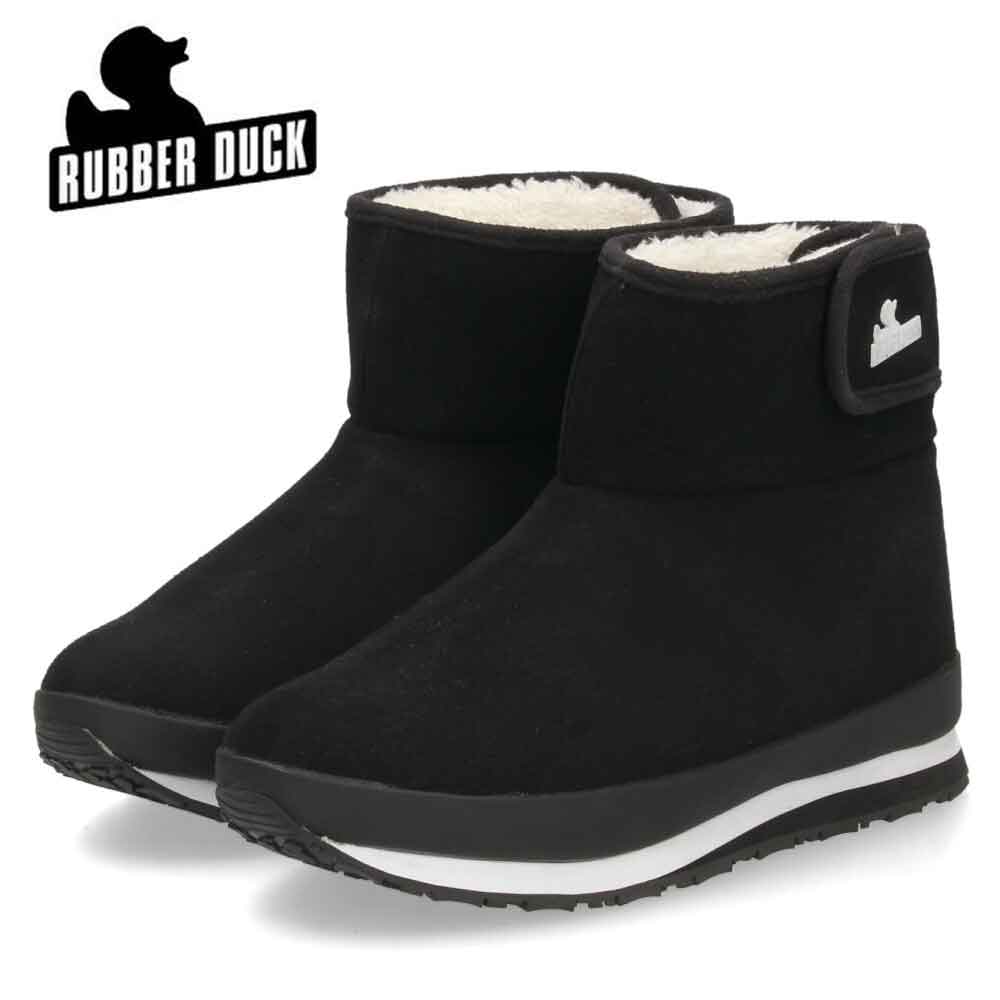 ショートブーツ レディース 撥水 防寒 本革 ベルクロ マジックテープ