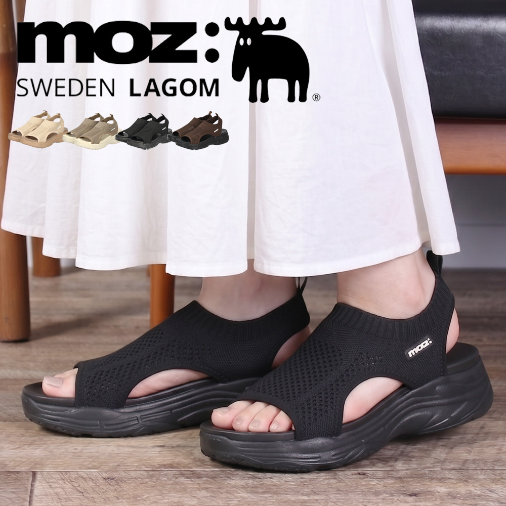 moz（モズ） サンダル レディース 厚底 51101 moz スポーツ カジュアル