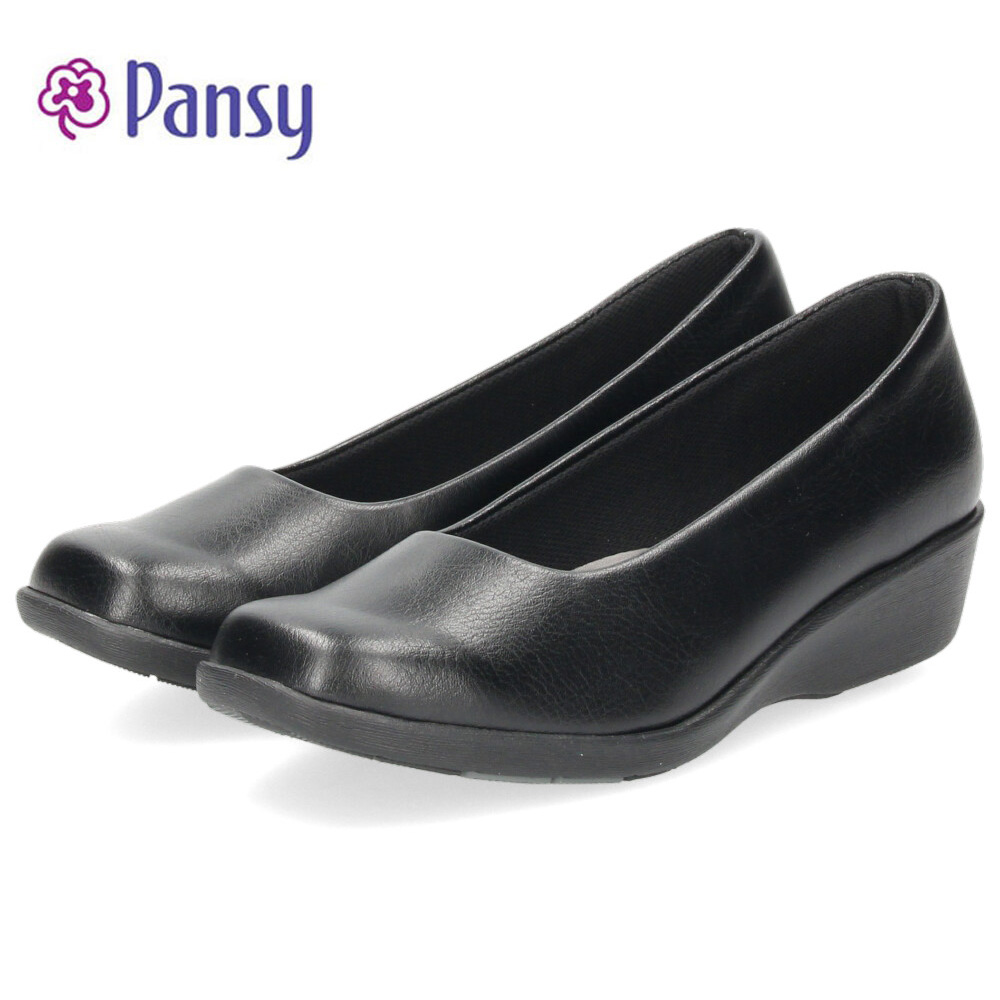 PANSY（パンジー） パンプス レディース 靴 黒 ブラック オフィス 軽量