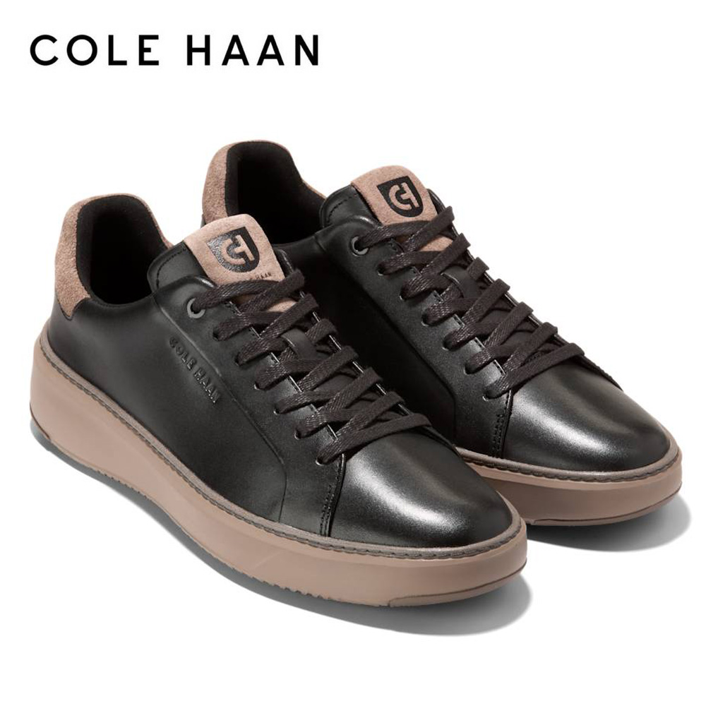COLE HAAN（コールハーン） 爆買 スニーカー メンズ 黒 レザー 本革