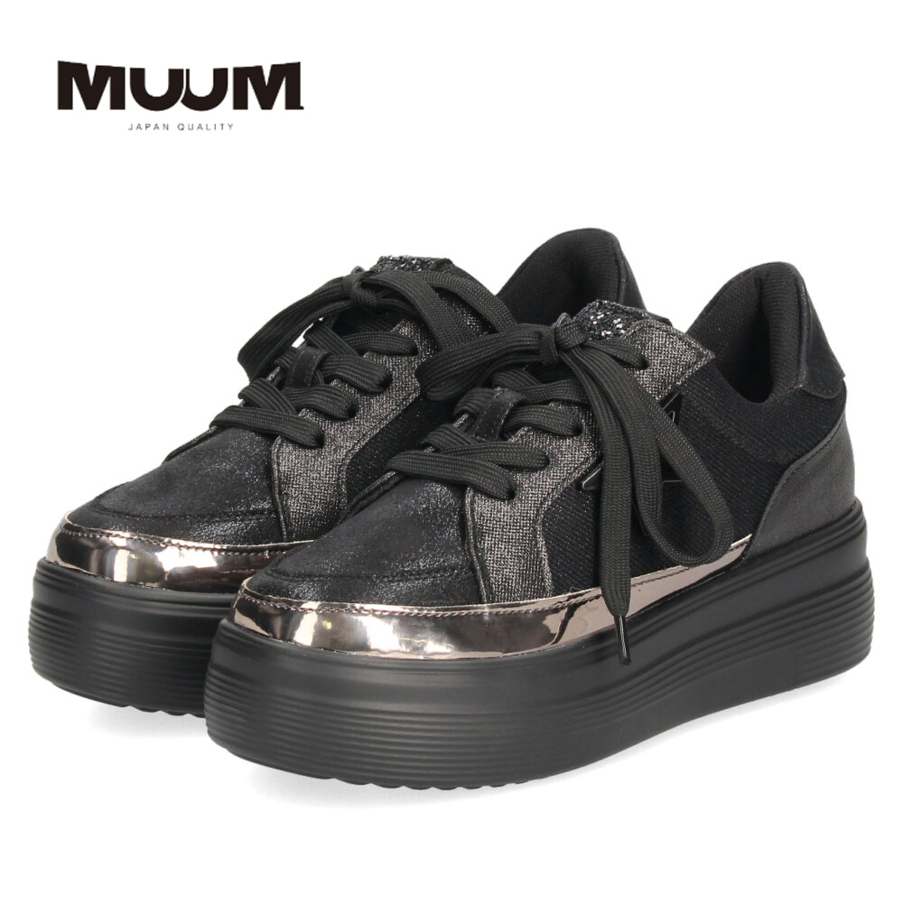 MUUM（ムーム） レディース 厚底スニーカー カジュアルシューズ