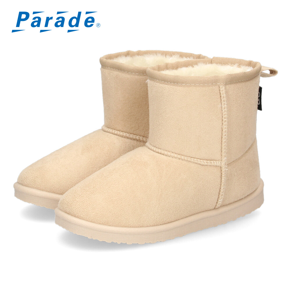 Parade キッズ ムートンブーツ ブーツ 靴 キャメル ブラック ベージュ