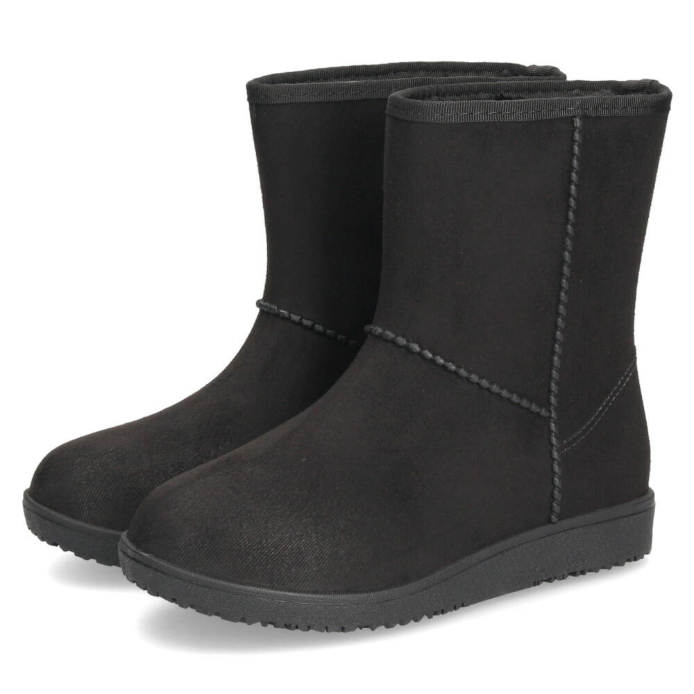 完全防水 ムートンブーツ レディース 防寒 スエード調 靴 ショート