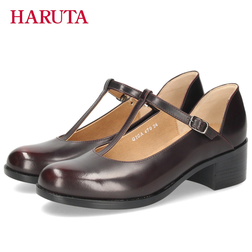 HARUTA（ハルタ） パンプス レディース Tストラップ ヒール HARUTA 479