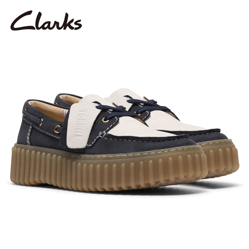 クラークス レディース カジュアルシューズ トーヒルボート ボートシューズ ローファー 本革 厚底 靴 Clarks Torhill Boat 26186647 26186302 26186303 | Clarks | 03