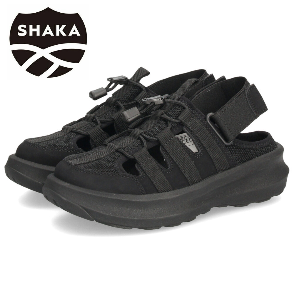 未使用 24cm SHAKA限定品ブラック スニーカー　サンダル SHAKA（シャカ） スニーカーサンダル レディース メンズ スポーツ