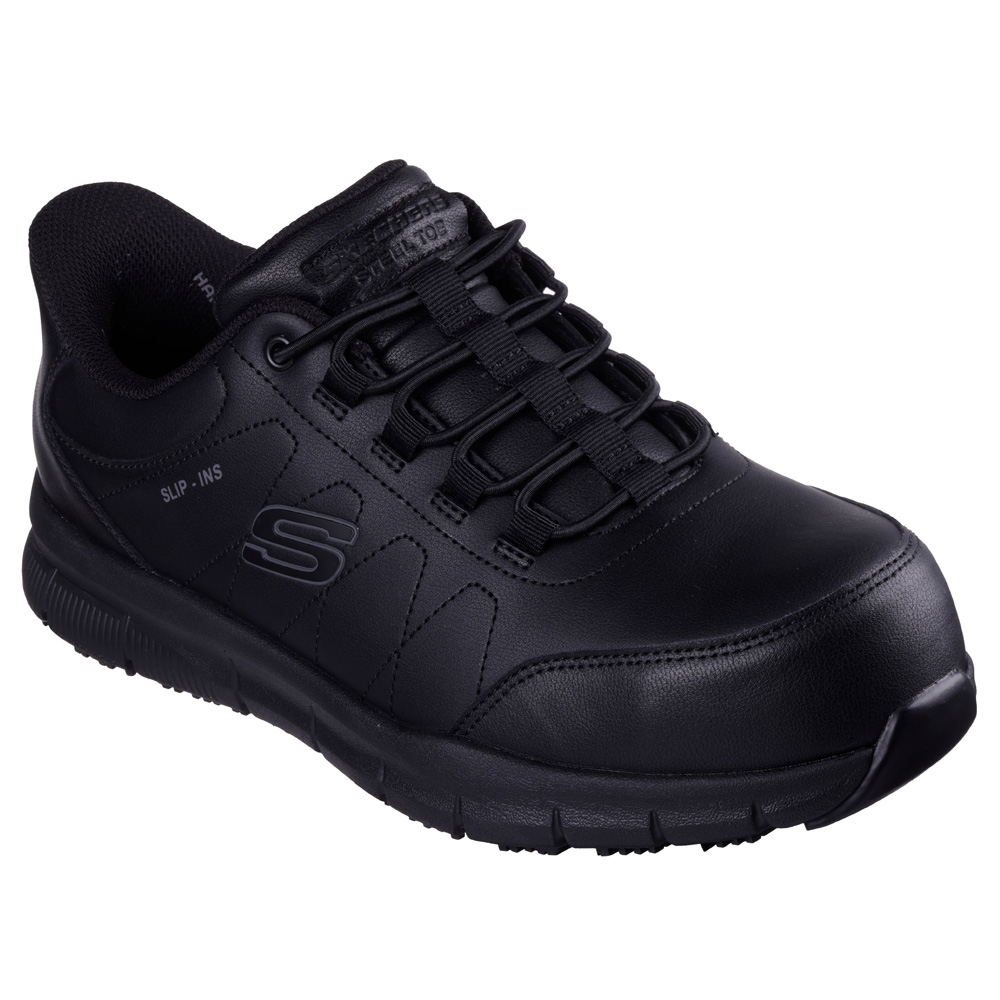 SKECHERS（スケッチャーズ） スリップインズ メンズ 安全靴 ワーク