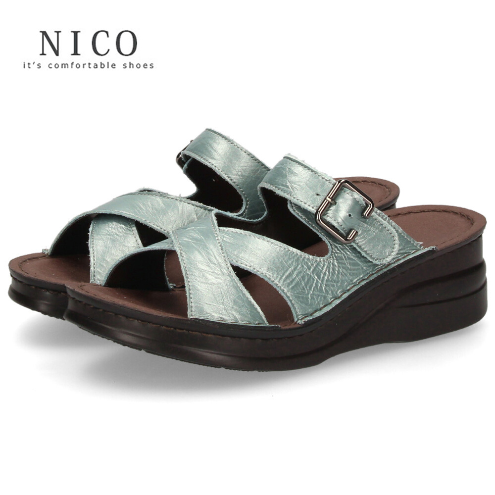 ニコ（NICO） サンダル レディース つっかけ 疲れない 歩きやすい