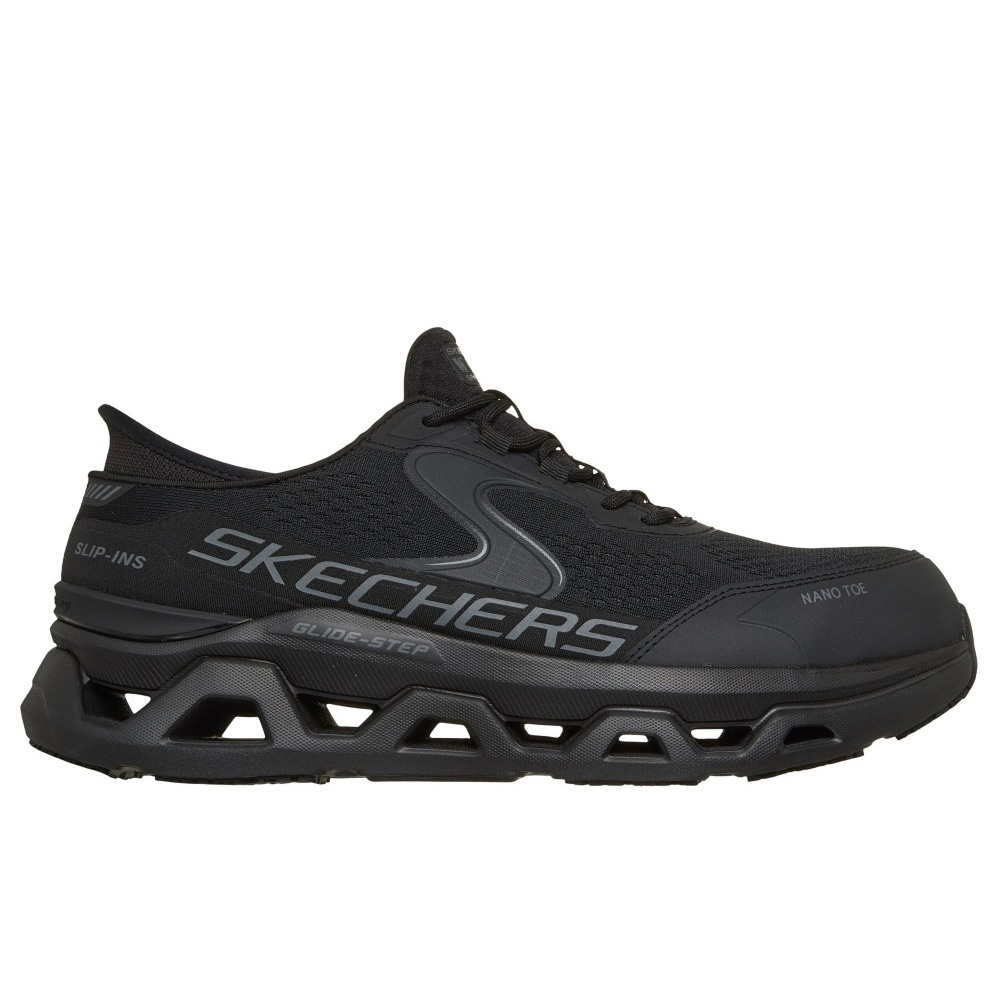 SKECHERS（スケッチャーズ） スリップインズ メンズ ワークシューズ 手