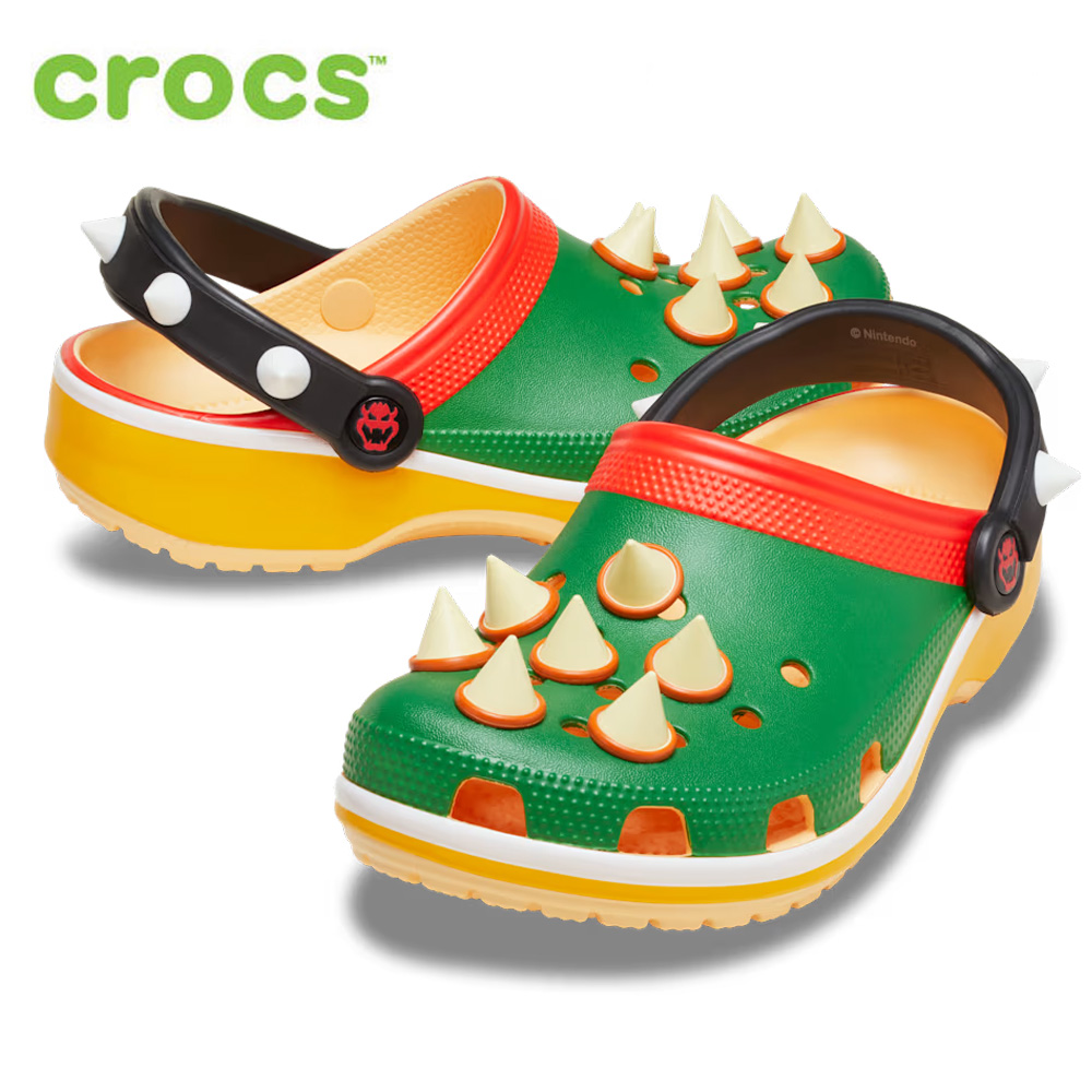 クロックス クッパ Crocs Super Mario サンダル 28cm crocs（クロックス） マリオ コラボ サンダル スーパーマリオ クッパ