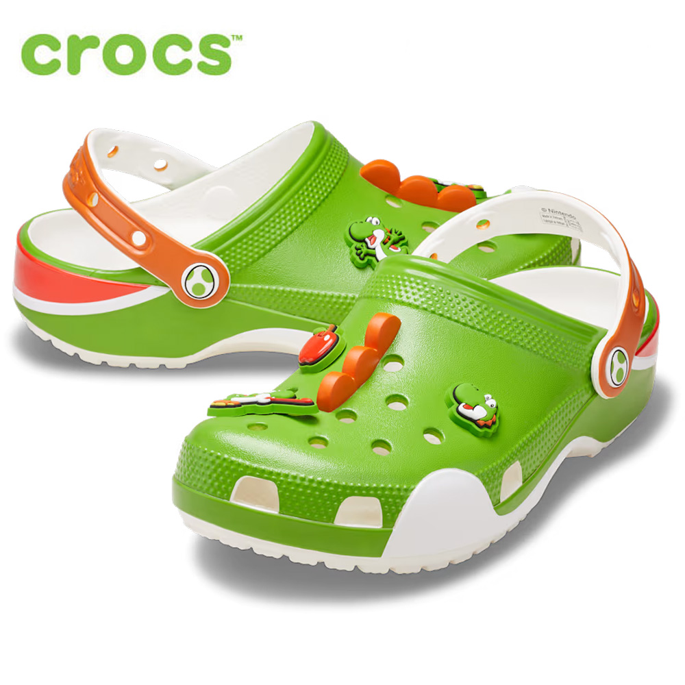 crocs（クロックス） マリオ コラボ サンダル スーパーマリオ クッパ