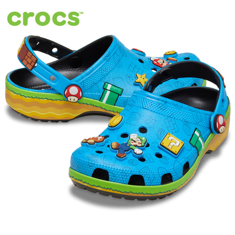 クロックス クッパ Crocs Super Mario サンダル 22cm crocs（クロックス） マリオ コラボ サンダル スーパーマリオ クッパ
