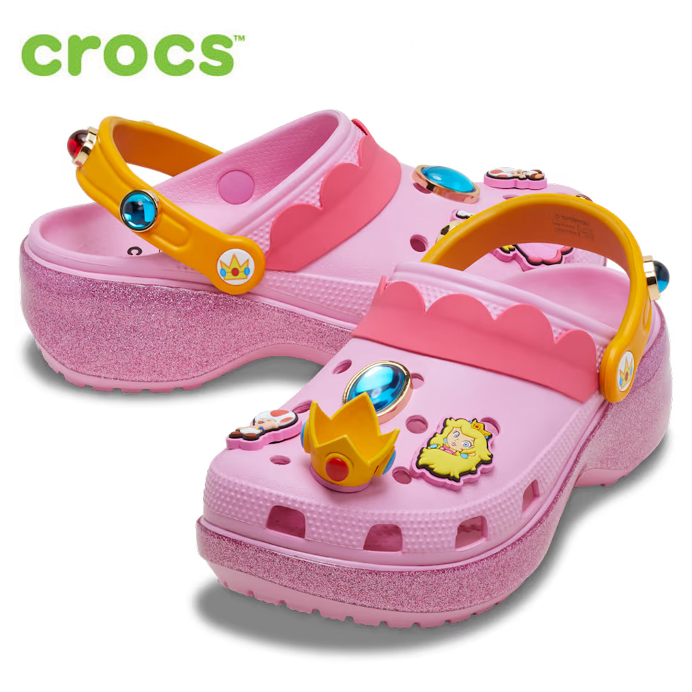 crocs（クロックス） マリオ コラボ サンダル スーパーマリオ クッパ