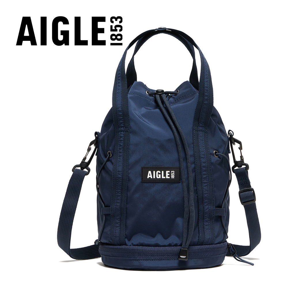 AIGLE エーグル パッカブル 2wayバックパック ブラック黒 ポケッタブル