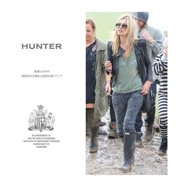 HUNTER ハンター 長靴 メンズ レインブーツ レインシューズ