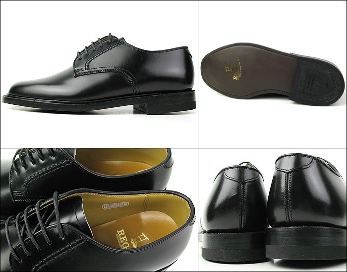 リーガル REGAL 靴 メンズ ビジネスシューズ 2504NA ブラック プレーントゥ 外羽根式 紳士靴 日本製 2E 本革 特典B