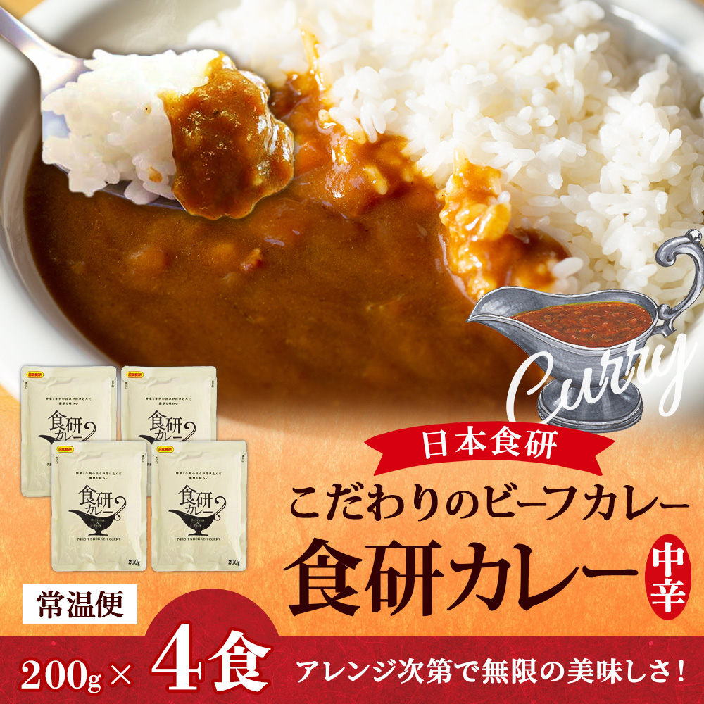 日本食研 カレー レトルト 食研カレー 200g 40袋 業務用 set レトルト
