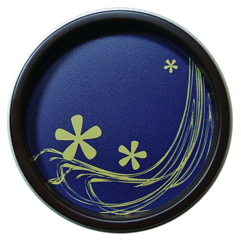 送料無料】華引手 丸型 流れ桜 hn-h-002 (大サイズ 裏寸61φ)(中サイズ