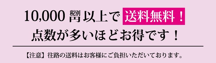 10,000円以上で送料無料