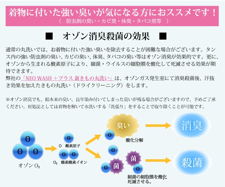オゾン消臭殺菌