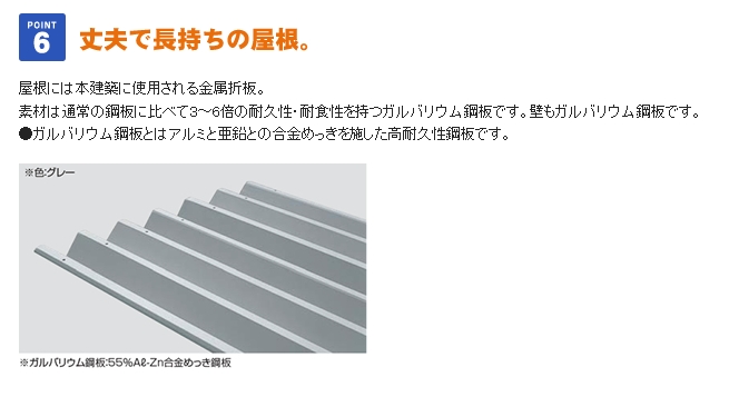 ヨドガレージ ラヴィージュIIIオープンスペース VGC-3062H+VKC-5062H