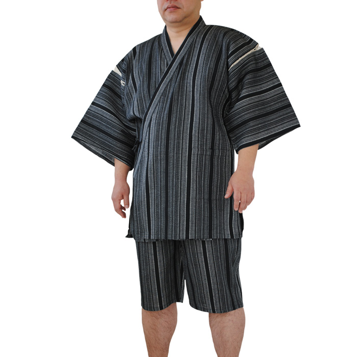 父の日 甚平 メンズ 和粋 しじら織 甚平 大きいサイズ じんべい 男 送料無料 しじら織り 和柄 甚平 おしゃれ 甚平 夏 祭り 作務衣 パジャマ ルームウエア 部屋着 |  | 02