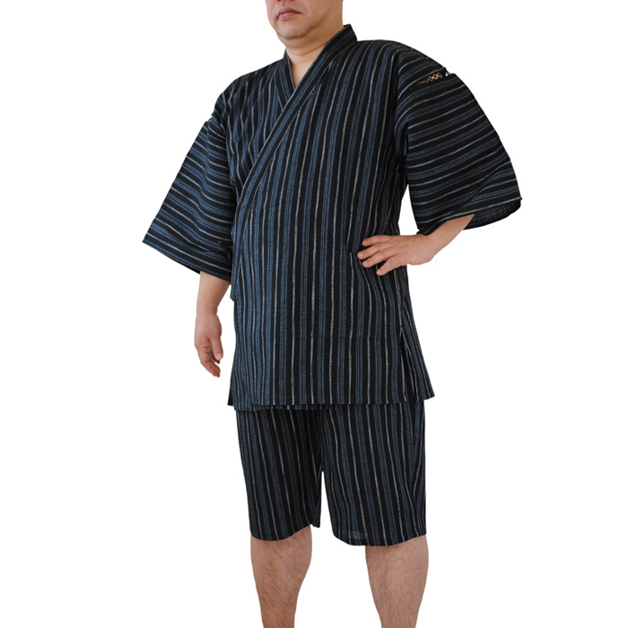 父の日 甚平 メンズ 和粋 しじら織 甚平 大きいサイズ じんべい 男 送料無料 しじら織り 和柄 甚平 おしゃれ 甚平 夏 祭り 作務衣 パジャマ ルームウエア 部屋着 |  | 03