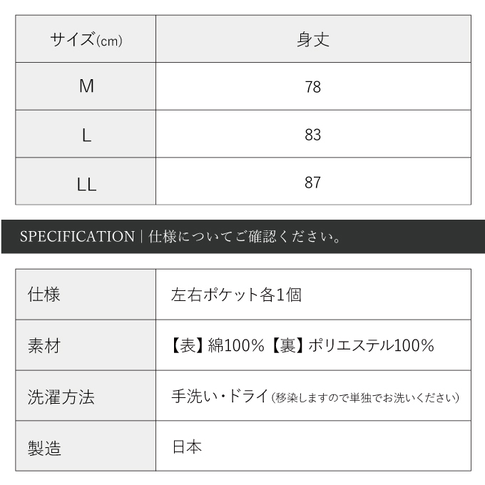 サイズ表