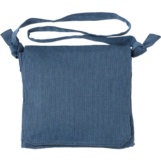 頭陀袋 日本製 刺子織頭陀袋 綿100% ショルダーバッグ作務衣用 通年 