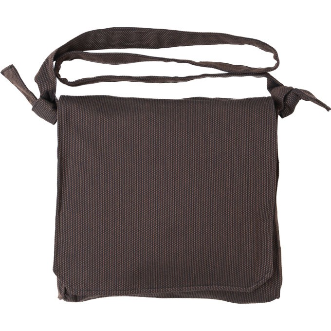 頭陀袋 日本製 刺子織頭陀袋 綿100% ショルダーバッグ作務衣用 通年
