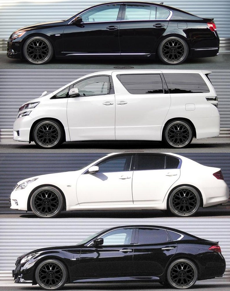 鬼リム バイク 30系 60系ハリアーなど Wheel And Tyre Shop 19インチ Goodyear Set Auc059 Wheel And Tyre Shop Wat