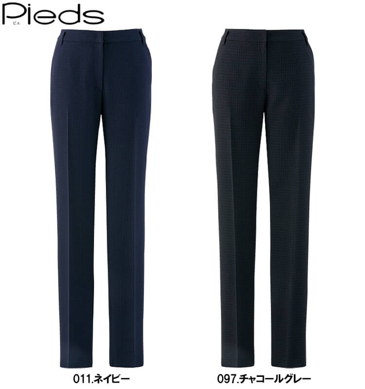 アイトス 作業服 レディーステーパードパンツ 46023 17号-21号 通年