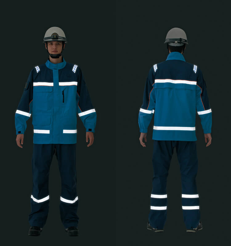 アイトス 作業服 感染防止ジャケット AZ-56306 3L 通年 ディア