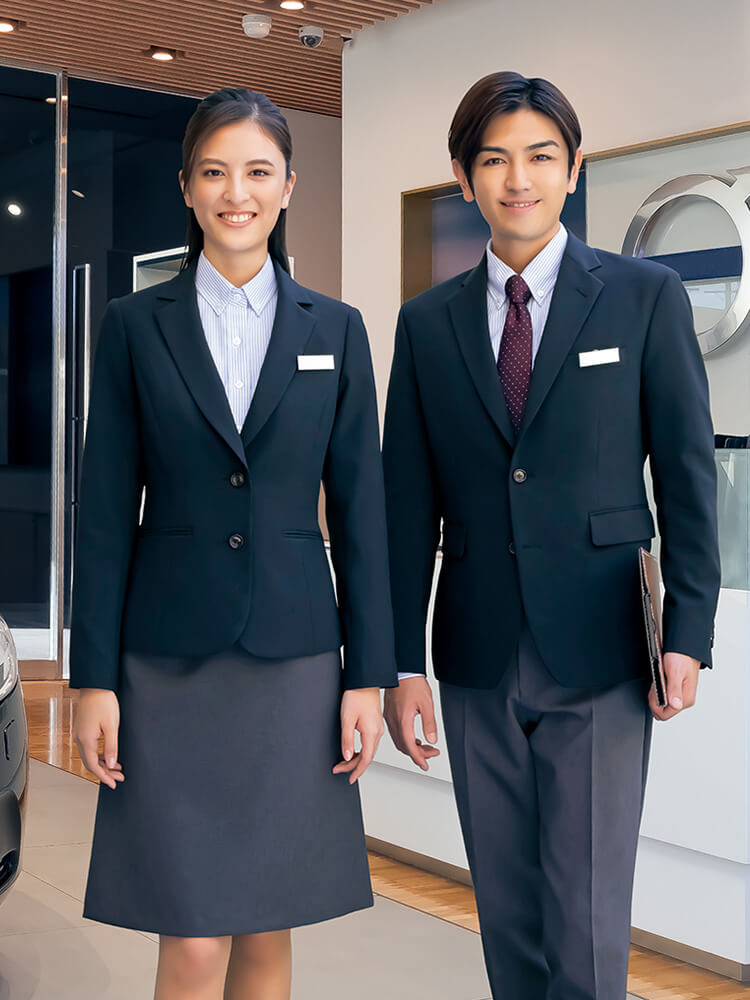 作業服 レディースAラインスカート 630022 17号-21号 通年 アイトス