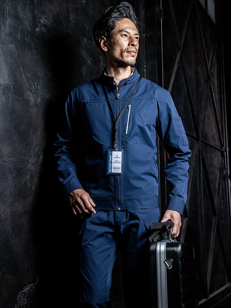 グラディエーター GLADIATOR フォーマルワークスメカニックブルゾン GF-4190 作業服 通年 スーツ型作業服 長袖ジャケット コーコス CO-COS サイズ3L 作業服 フォーマルワークスメカニックブルゾン GF-4190 SS-LL 秋冬