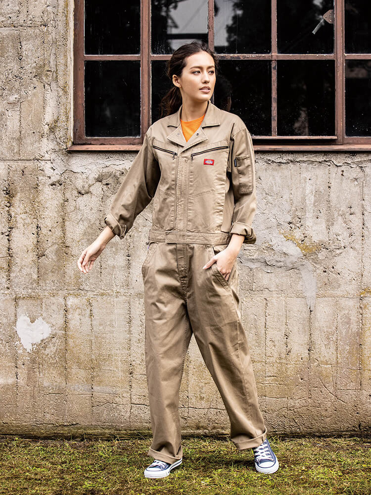 Dickies（ディッキーズ） 作業服 ストレッチツイルツナギ D-726 SS-5L