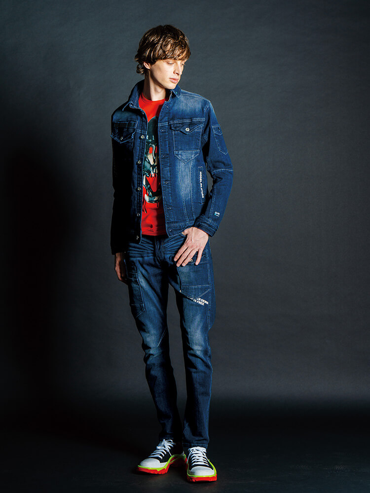 DENHAM パッチワークリメイクカーゴパンツ　32 DENHAM パッチワークリメイクカーゴパンツ 32 - メルカリ