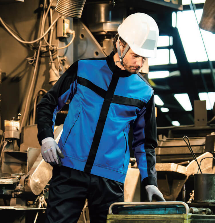 SOWA（ソーワ） 作業服 上下セット 長袖ブルゾン 6042-00 SS-LL