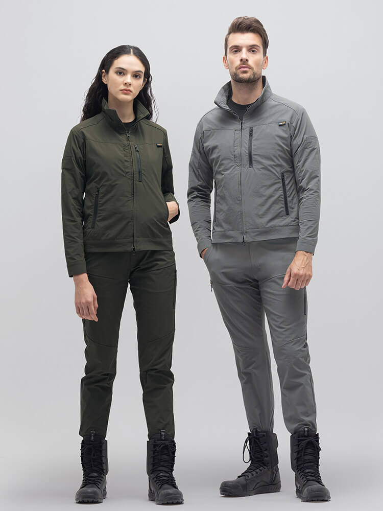 作業服 上下セット ジャケット GC-S521 3L-5L ＆ カーゴパンツ GC-S533