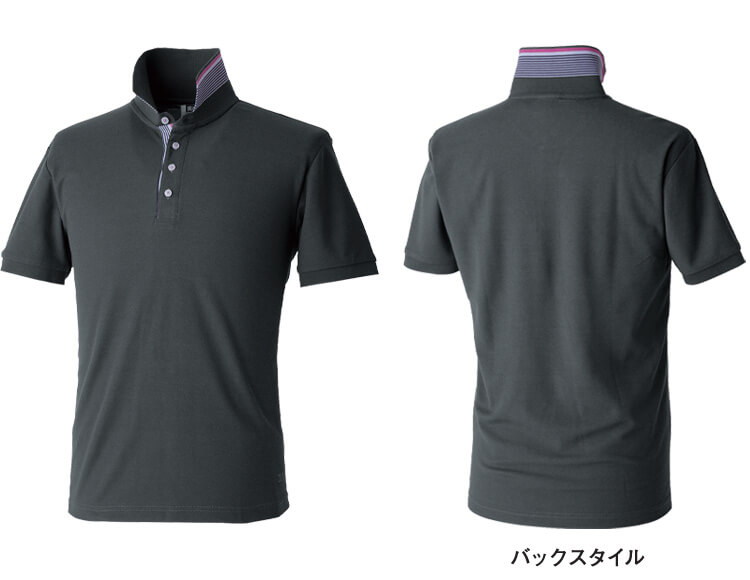 寅壱 作業服 消臭半袖ポロシャツ 5666-621 SS-3L 春夏 TORAICHI 吸汗速