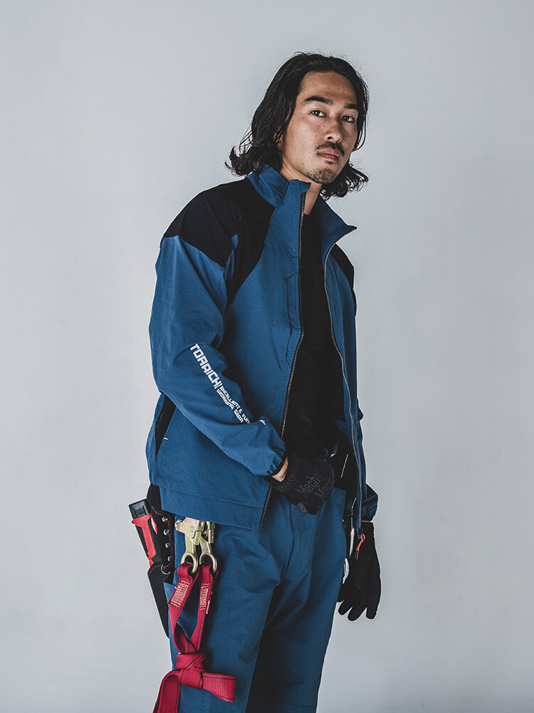 寅壱 作業服 カーゴテーパードパンツ 9224-211 4L 春夏 TORAICHI 反射