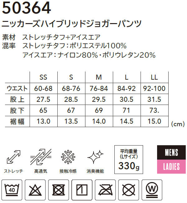 TS DESIGN 作業服 上下セット ジャケット 5036 S-LL ＆ ジョガーパンツ