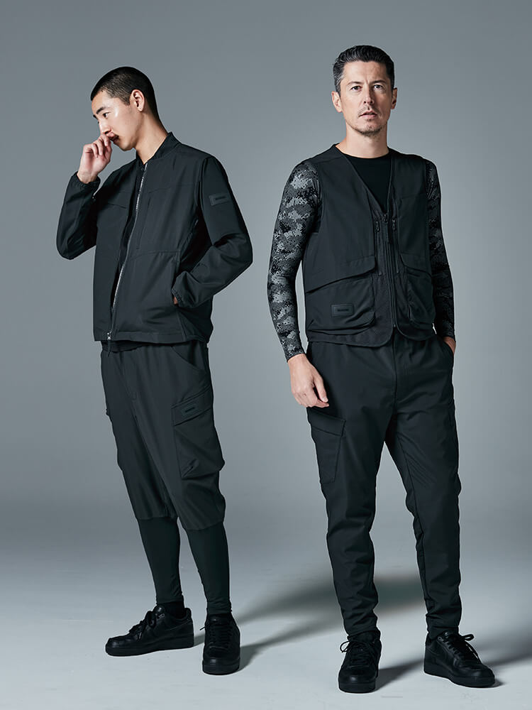 POROPO様 パンツ 36黒 TS DESIGN 50364 ニッカーズハイブリットジョガーパンツ
