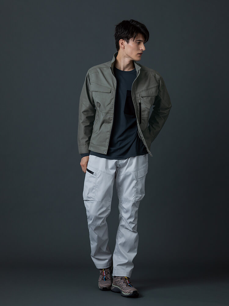 TS DESIGN 作業服 上下セット ジャケット 5816 SS-LL ＆ カーゴパンツ