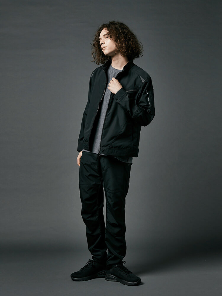 作業服 ストレッチタフ ライダーワークジャケット 84646 3L-4L 通年