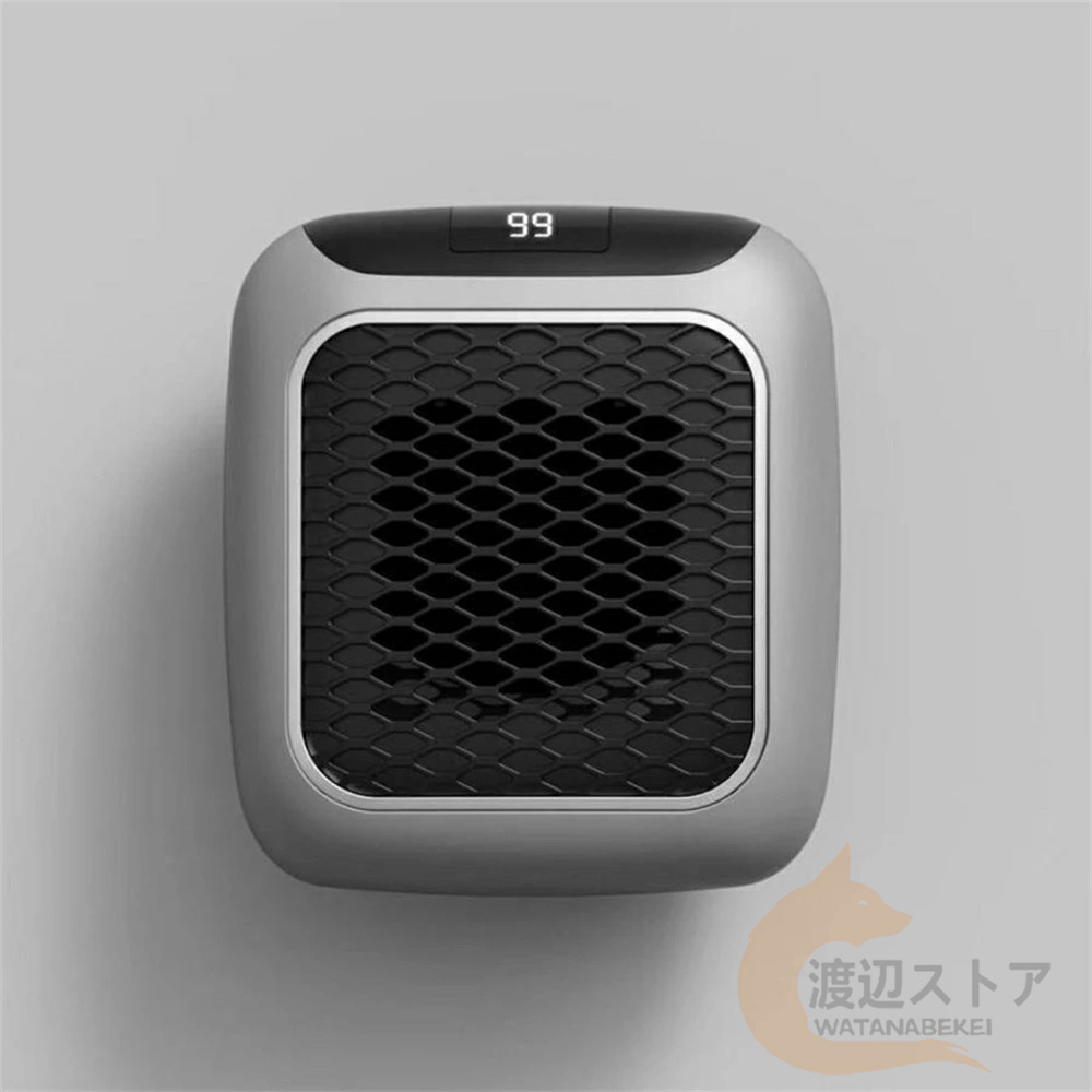 セラミックヒーター 小型 壁掛け 電気 ヒーター 3秒速暖 省エネ