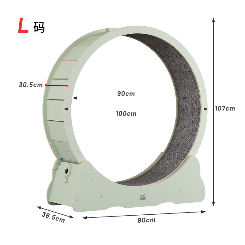 海外品 改良版 猫 トレッドミル キャット ホイール キャット運動 鍛錬 ローラー ルームランナー 回し車 観覧車 ランニングホイール ペット省スペース ストレス解消 【1686178891】(10693円)