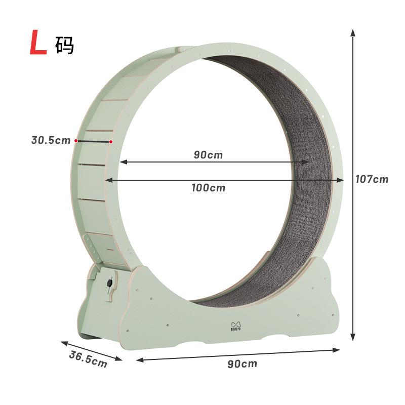 改良版 猫 トレッドミル キャット ホイール キャット運動 鍛錬 ローラー ルームランナー 回し車 観覧車 ランニングホイール ペット省スペース ストレス解消 SK2220621316